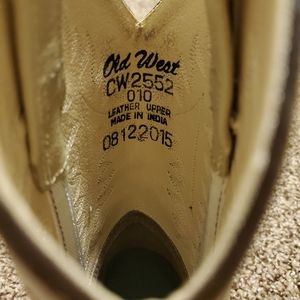 Old West boots